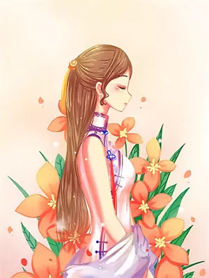 落尘山上遇道士